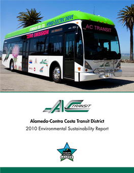 AC Transit 2010 Environmental Sustainability Report