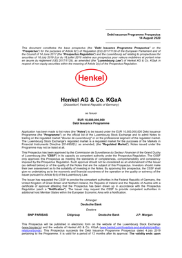 Henkel AG & Co. Kgaa