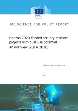 Horizon 2020-Funded Security Research Projects with Dual-Use Potential: an Overview (2014-2018)