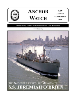 Summer 2006 HNSA Anchor Watch.Qxp
