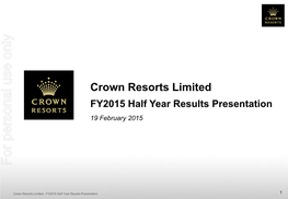 Crown Melbourne