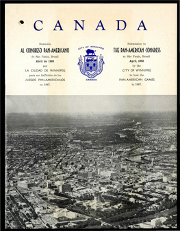 PAN-AM~~ICANO TW~ PAN-AM~~ICAN CONG~~SS De Sao Paulo, Brasil at Sao Paulo, Brazil Abril De 1963 April, 1963