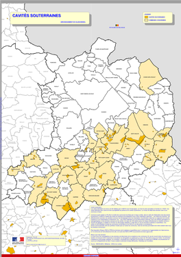 Carte De Localisation Des Cavités