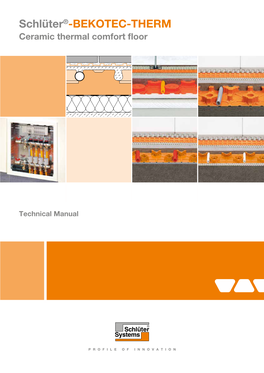 Schlüter®-BEKOTEC-THERM Ceramic Thermal Comfort Floor