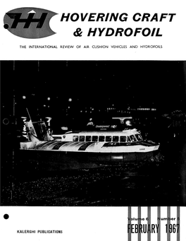 Hovering Craft & Hydrofoil Feb 67