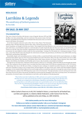 Larrikins & Legends