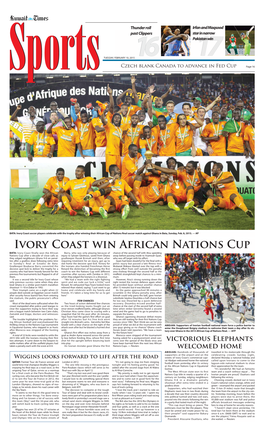 Ivory Coast Win African Nations Cup