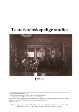 Teatervitenskapelige Studier