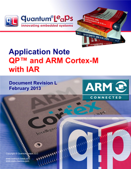 QP and ARM Cortex-M with IAR