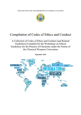 Compilation of Codes of Ethics and Conduct