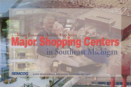 Major Shopping Centers in Southeast Michigan