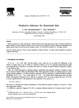 Predictive Inference for Directional Data