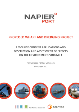 Proposed Wharf and Dredging Project