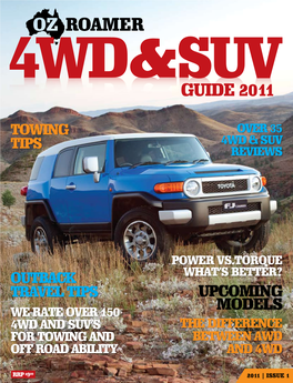 Towing Tips FO S U V S’ MOD SUV Guide Magazine and Auto Alliance Group Pty Ltd