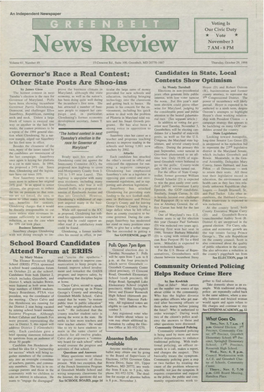 29 October 1998 Greenbelt News Review