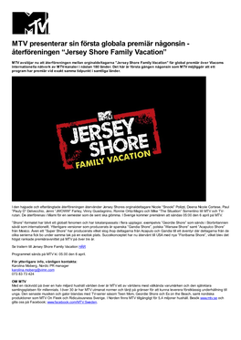 Jersey Shore Family Vacation”