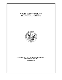 NC Youth Accountability Planning Task Force