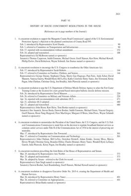 1. a Concurrent Resolution to Support the Marquette County Road Commission's Appeal of the U.S. Envi Ron Mental Protection