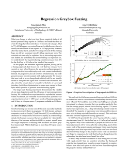 Regression Greybox Fuzzing