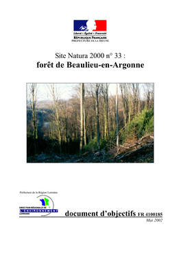 Forêt De Beaulieu-En-Argonne