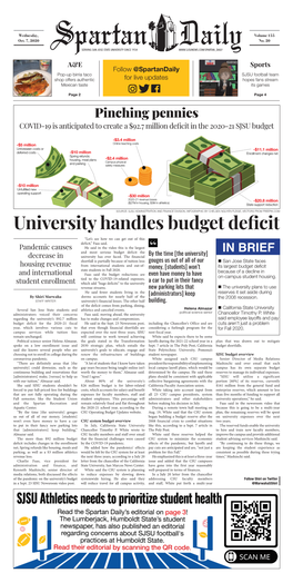 University Handles Budget Deficit