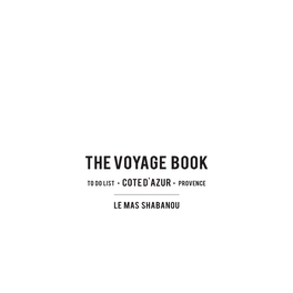 The Voyage Book