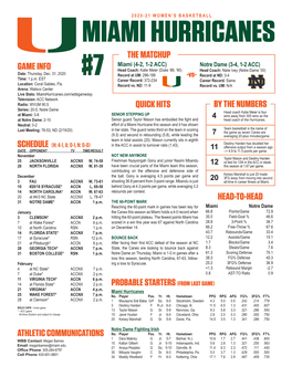 Miami Hurricanes #7