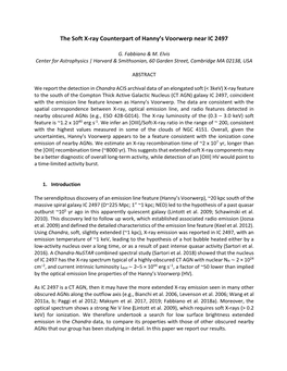 The Soft X-Ray Counterpart of Hanny's Voorwerp Near IC 2497