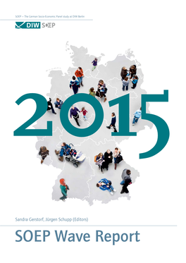SOEP Wave Report 2015 Contents | 3