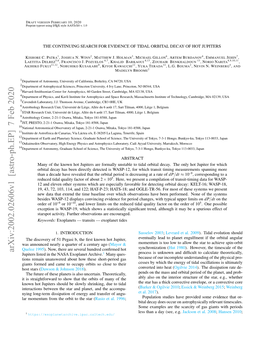 The Continuing Search for Evidence of Tidal Orbital Decay of Hot Jupiters