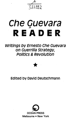 Che Guevara READER