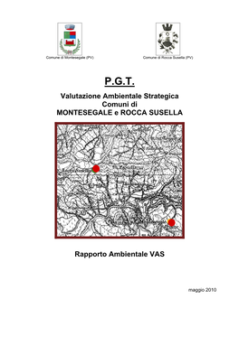P.G.T. Valutazione Ambientale Strategica Comuni Di MONTESEGALE E ROCCA SUSELLA