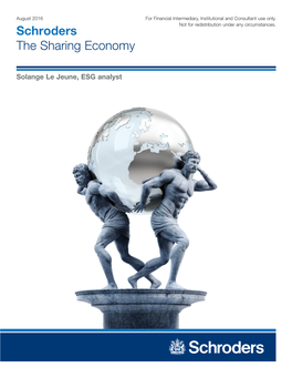 Schroders the Sharing Economy