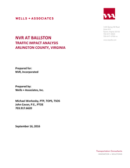 TRANSPORTATION IMPACT ANALYSIS ______18 Study Scope