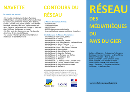 Des Médiathèques Du Pays Du Gier Contours Du Réseau