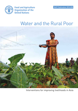 Water and the Rural Poor: Interventions for Improving Livelihoods in Asia