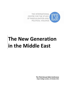 The New Generation in the Middle East