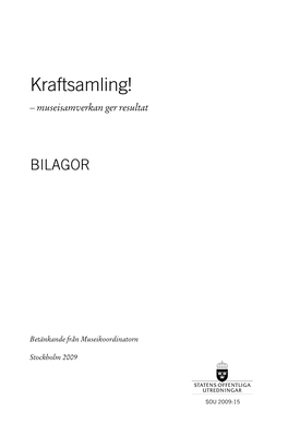 Kraftsamling! – Museisamverkan Ger Resultat