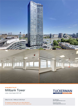 Millbank Tower London, United Kingdom SW1P 4QP