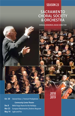 Sacramento Choral Society & Orchestra