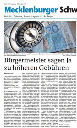 Nordkurier Vom 08.01.2020