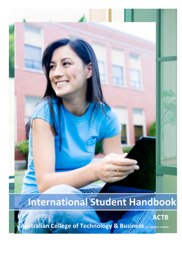 International Student Handbook ACTB