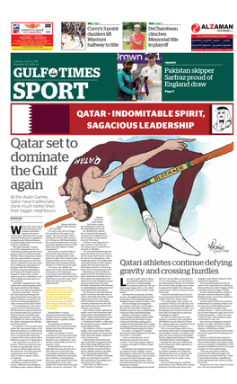 Qatar Set to Dominate the Gulf Again at the Asian Games, Qatar Have Traditionally Done Much Better Than Their Bigger Neighbours