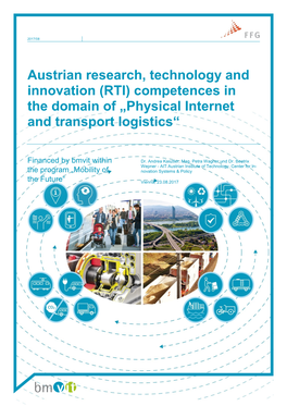 Physical Internet and Transport Logistics“