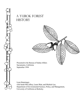 Yurok Forest History 1994 Pg
