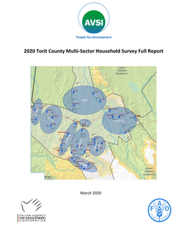 2020 Torit County Multi-Sector Household Survey Full Report