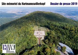 Site Mémoriel Du Hartmannswillerkopf Dossier De Presse 2019