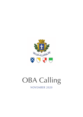 OBA Calling NOVEMBER 2020