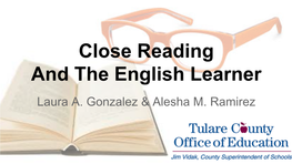 What Is Close Reading