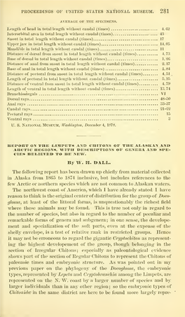 Proceedings of the United States National Museum